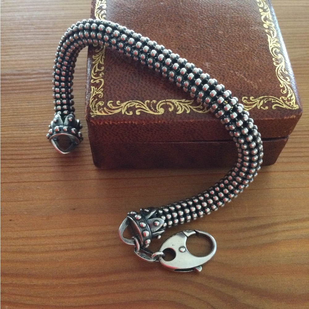 Vintage “Milor” Bracelet - Rare design of bead ball rope.